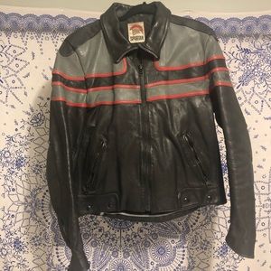 spartan leather jacket